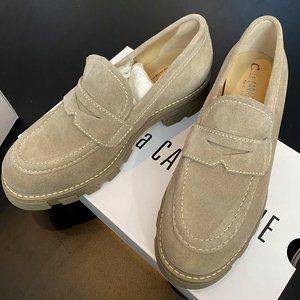 La Canadienne suede Daniel Loafers